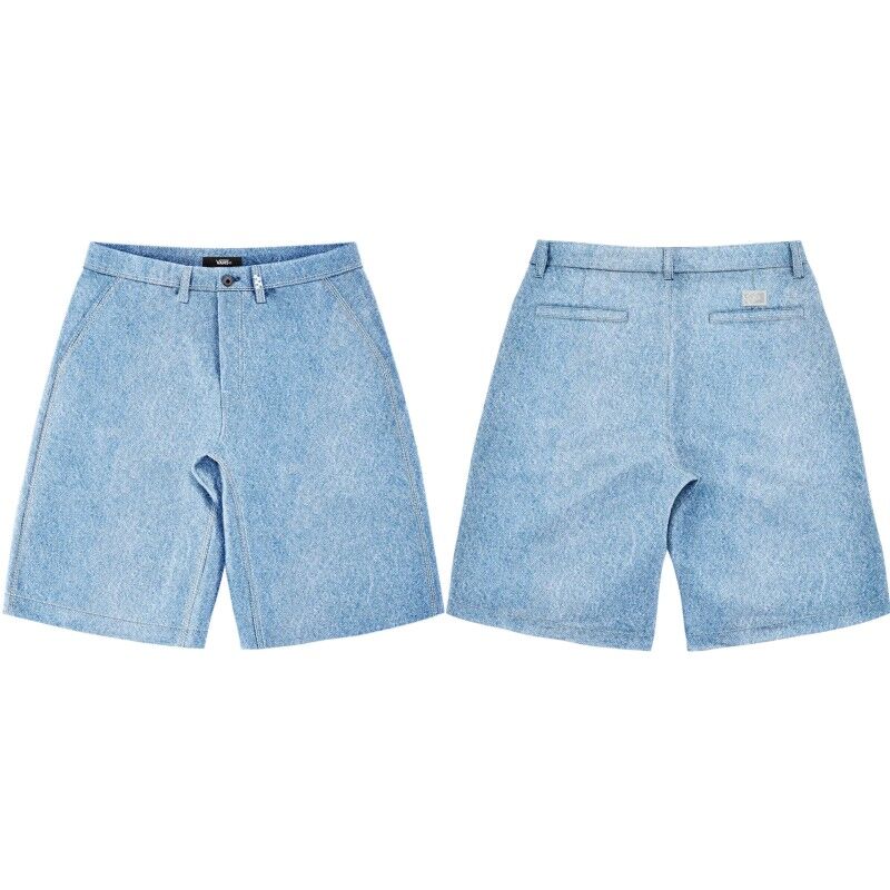 Authentic Chino Baggy Denim Short - Shorts - Herren