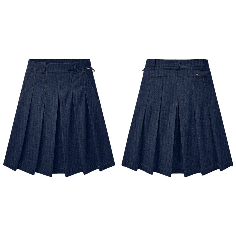 Authentic Chino Denim Skirt - Gonna - Donna