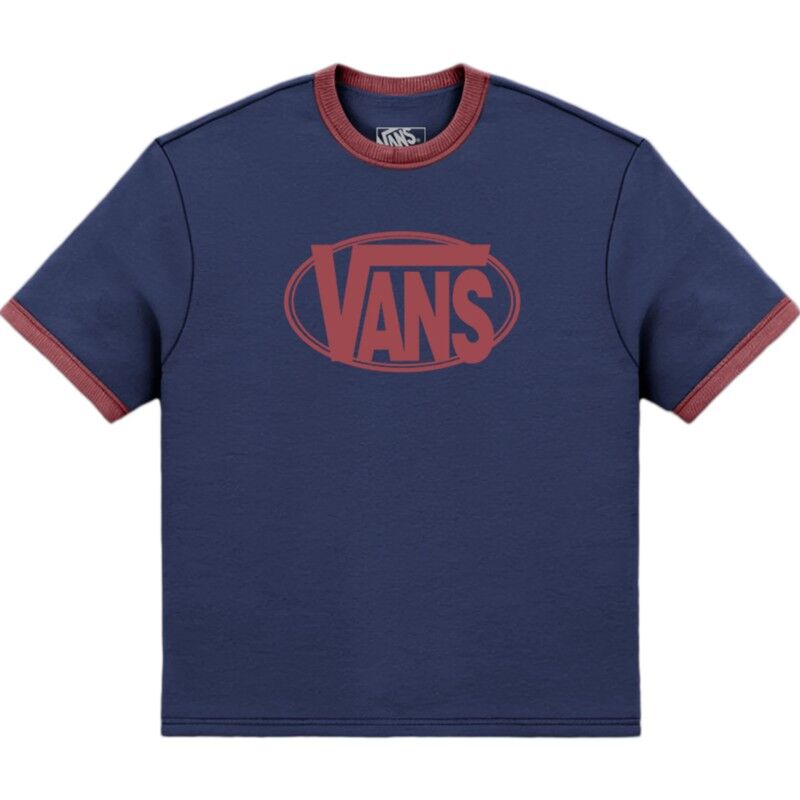 Center Chest Ringer Tee - T-shirt - Herrer
