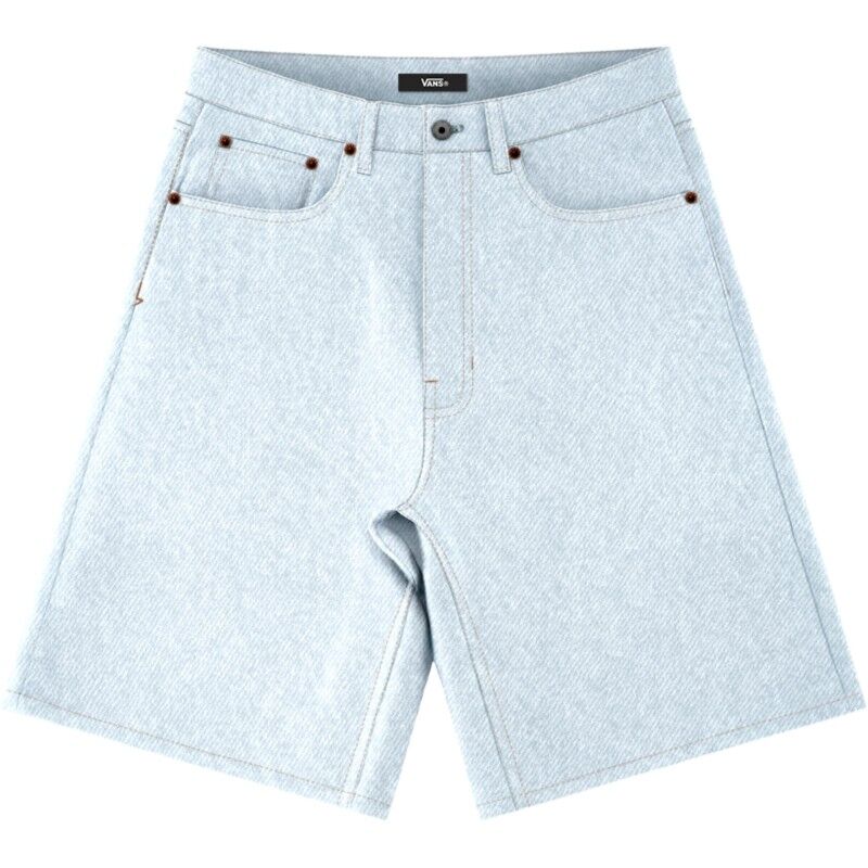 Check-5 Baggy Denim Short - Shorts - Herren