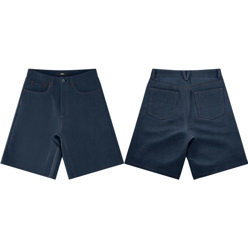 Check-5 Baggy Denim Short - Shorts - Men's