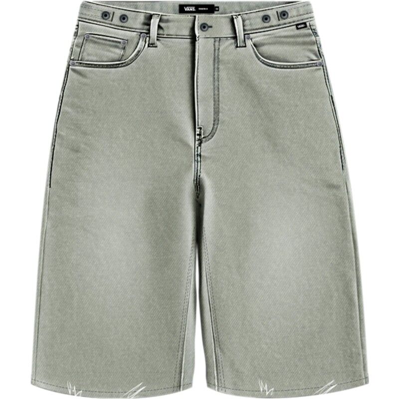 Cinched Check 5 Baggy Short - Calção mulher