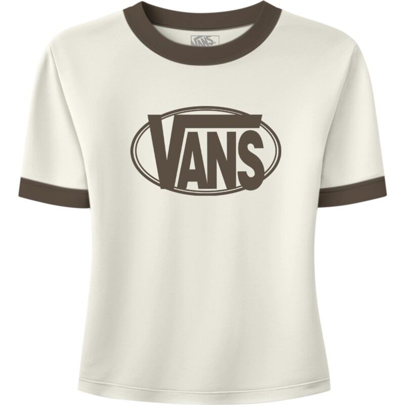 W Center Chest Ringer Tee - T-shirt - Dames
