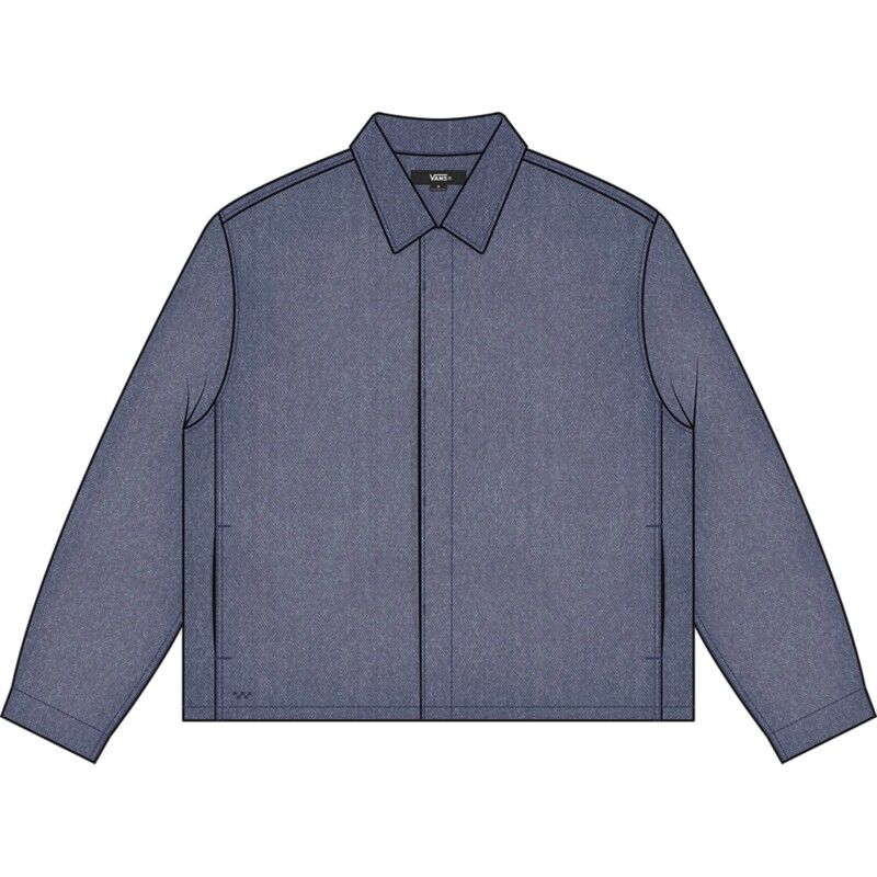 Washed Overdye Ls Woven - Chemise homme