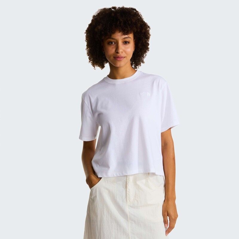 The North Face Evolution Simple Dome Crop Rlx SS Tee - T-paita - Naiset | Hardloop