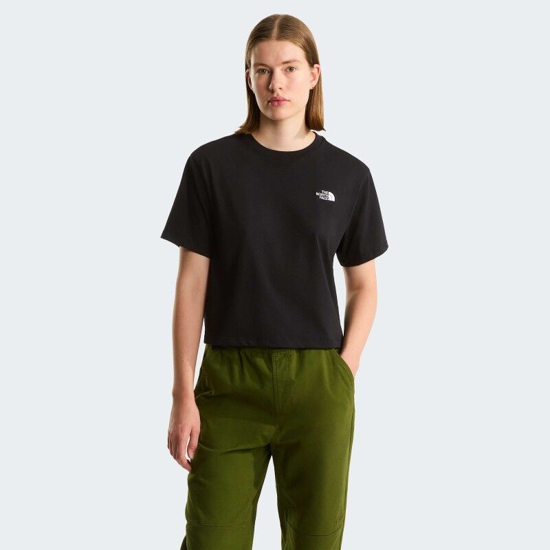 The North Face Evolution Simple Dome Crop Rlx SS Tee - T-shirt - Women's | Hardloop
