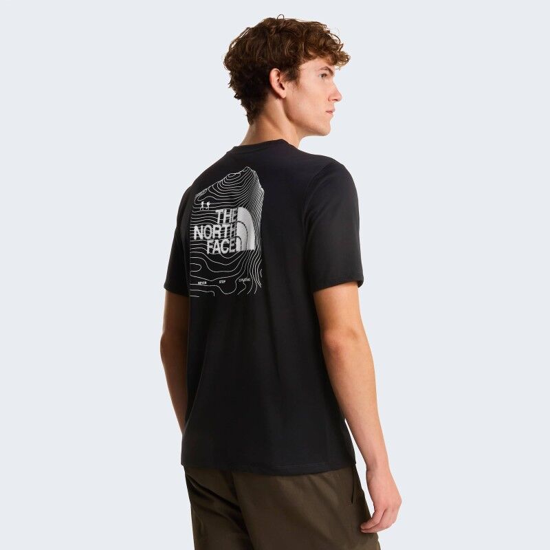 The North Face Bitmap Logo Short Sleeves Tee-Graphic - T-shirt - Men's | Hardloop