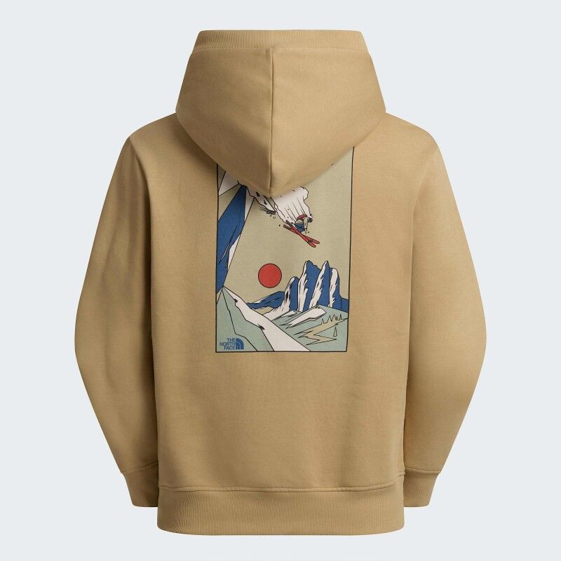 U Mountain Celebration Relaxed Hoodie-Graphic - Hoodie - Herrer
