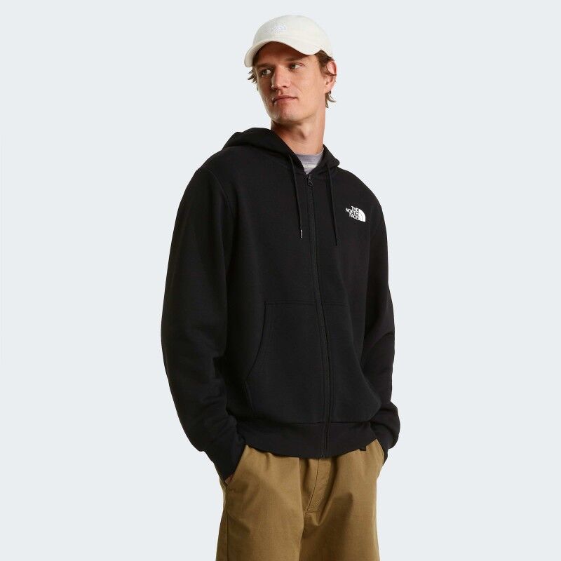 The North Face Simple Dome Light Regular Full Zip Hoodie - Hoodie - Herren | Hardloop