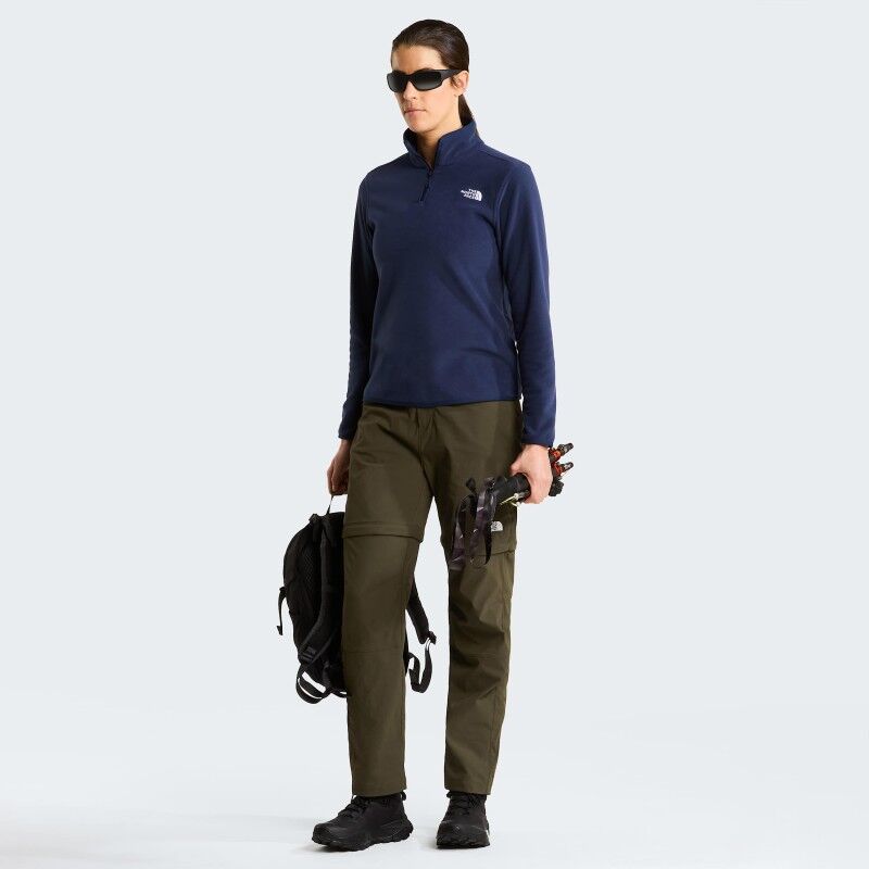 The North Face Glacier Fleece 1/4 Zip Jacket - Fleecetakki - Naiset | Hardloop