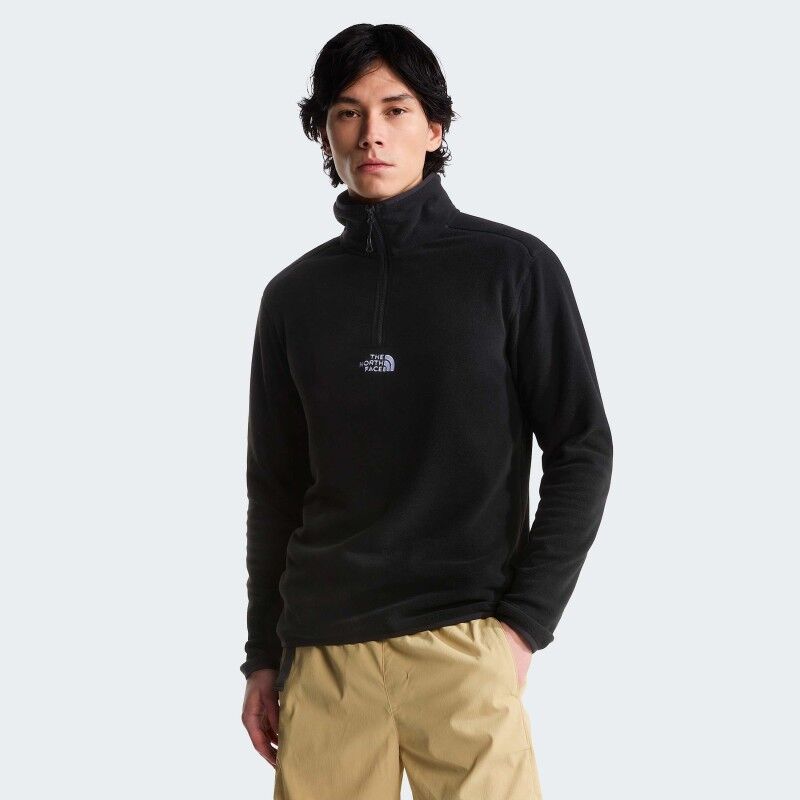 The North Face Glacier 1/4 Zip - Embroidered Logo - Bluza polarowa meska | Hardloop