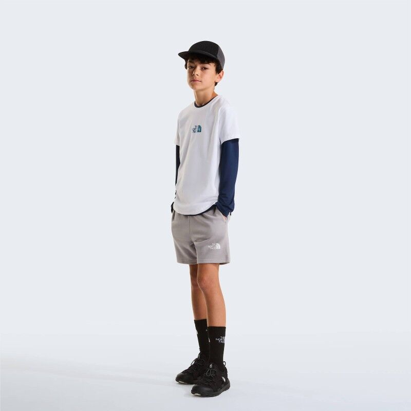 The North Face Liquid Logo Reg SS Tee - T-shirt enfant | Hardloop