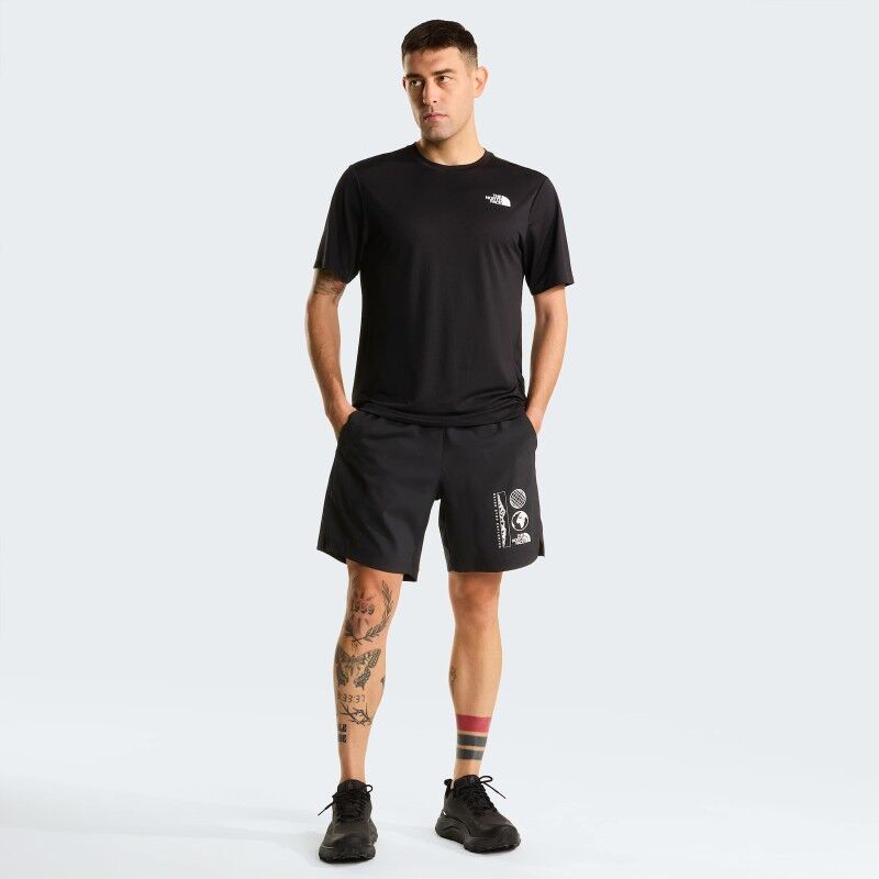 The North Face 24/7 7In Short-Graphic - Trail running shorts - Men's | Hardloop