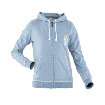 Bege Zip Hoody - Sweatshirt mulher
