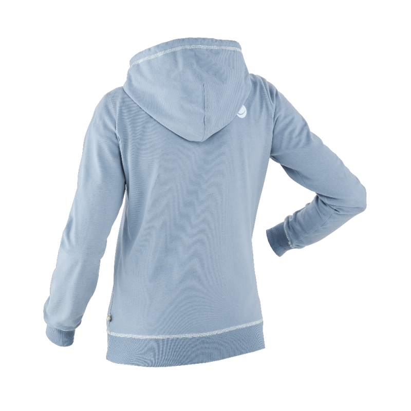Edelrid Bege Zip Hoody - Sweatshirt mulher | Hardloop