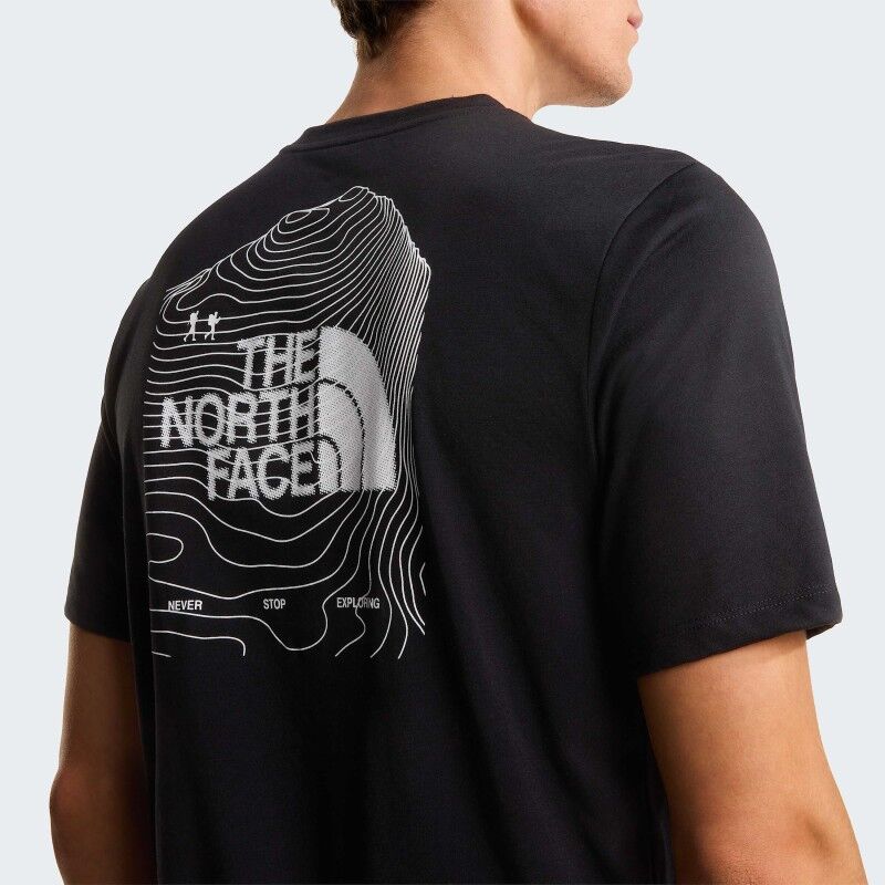 The North Face Bitmap Logo Short Sleeves Tee-Graphic - T-shirt - Men's | Hardloop