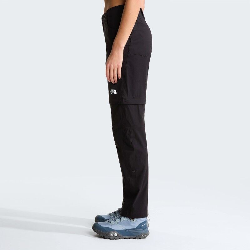 The North Face Exploration Reg Straight Convertible Pant - Muunnettavat vaellushousut - Naiset | Hardloop