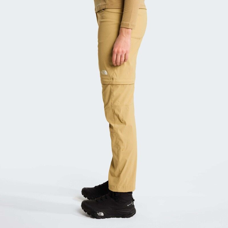 The North Face Exploration Reg Straight Convertible Pant - Pantalón de senderismo convertible - Mujer | Hardloop
