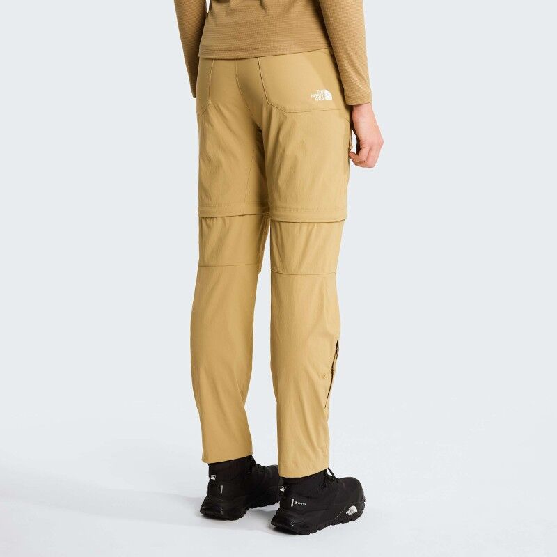 The North Face Exploration Reg Straight Convertible Pant - Convertible hiking trousers - Women's | Hardloop