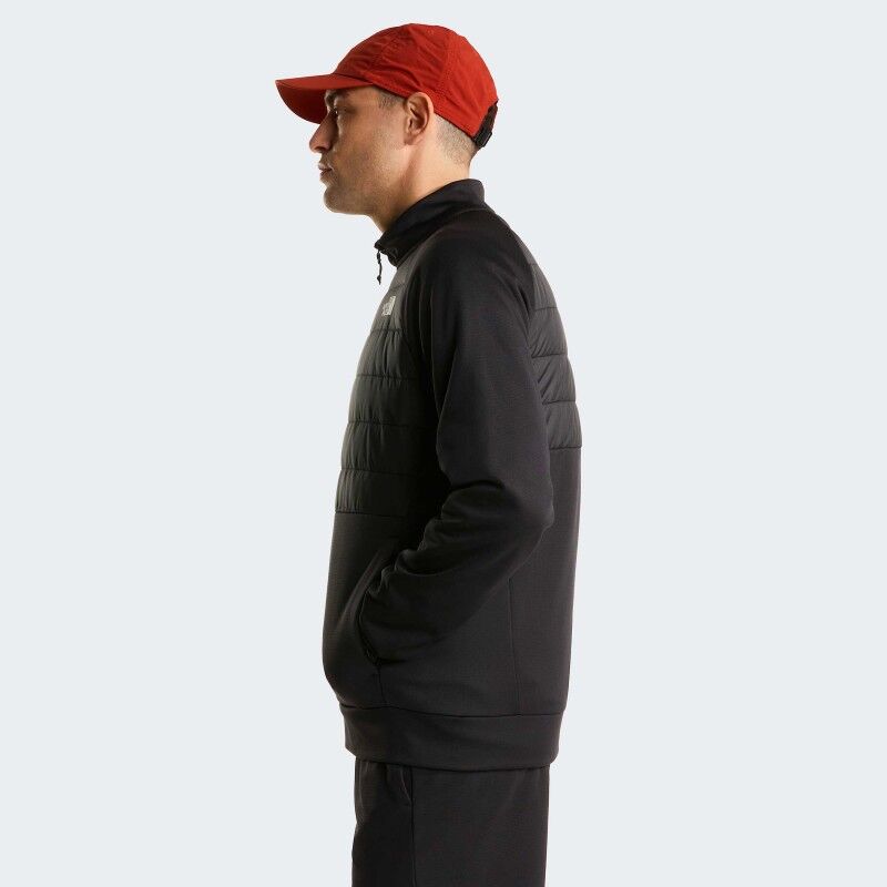 The North Face Reaxion 2.0 Fleece Hybrid Full Zip Jacket - Hybrid Jackets - Men's | Hardloop
