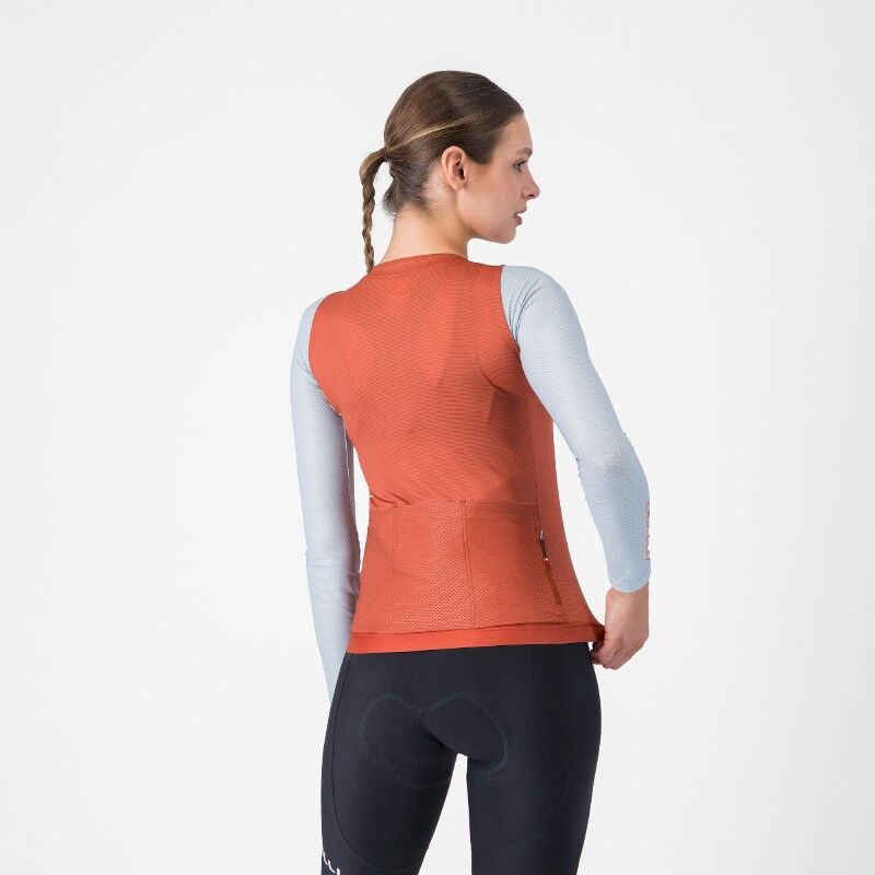 Castelli Corretto Long Sleeve Jersey - Maillot ciclismo - Mujer | Hardloop