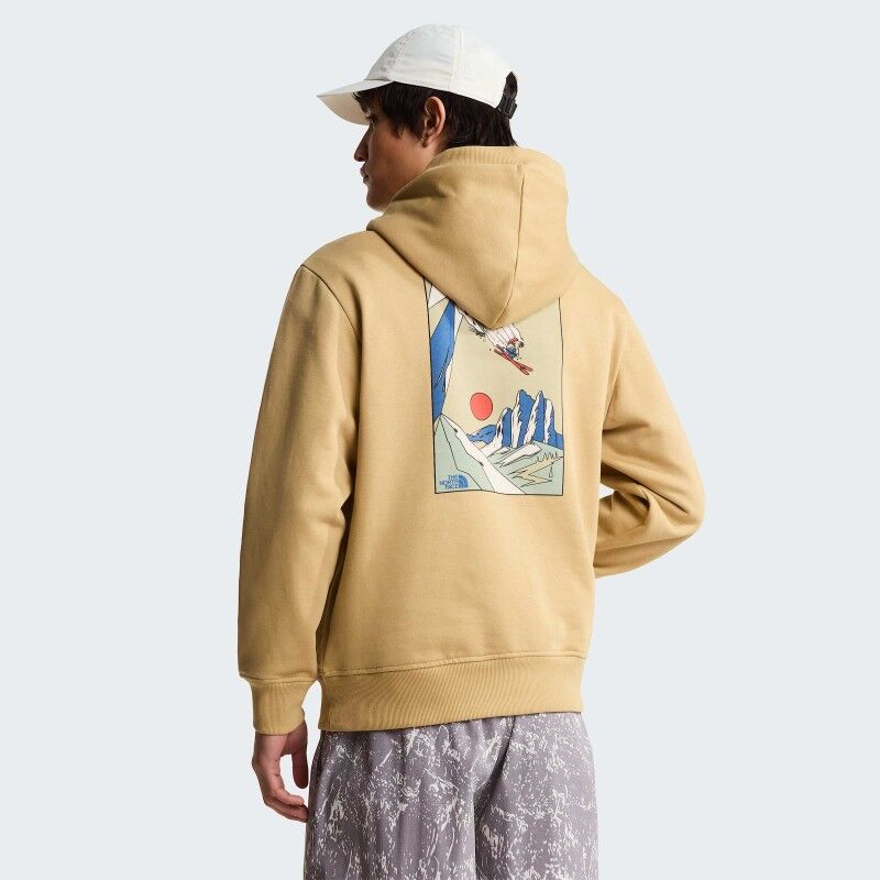 The North Face U Mountain Celebration Relaxed Hoodie-Graphic - Munkjacka - Herr | Hardloop