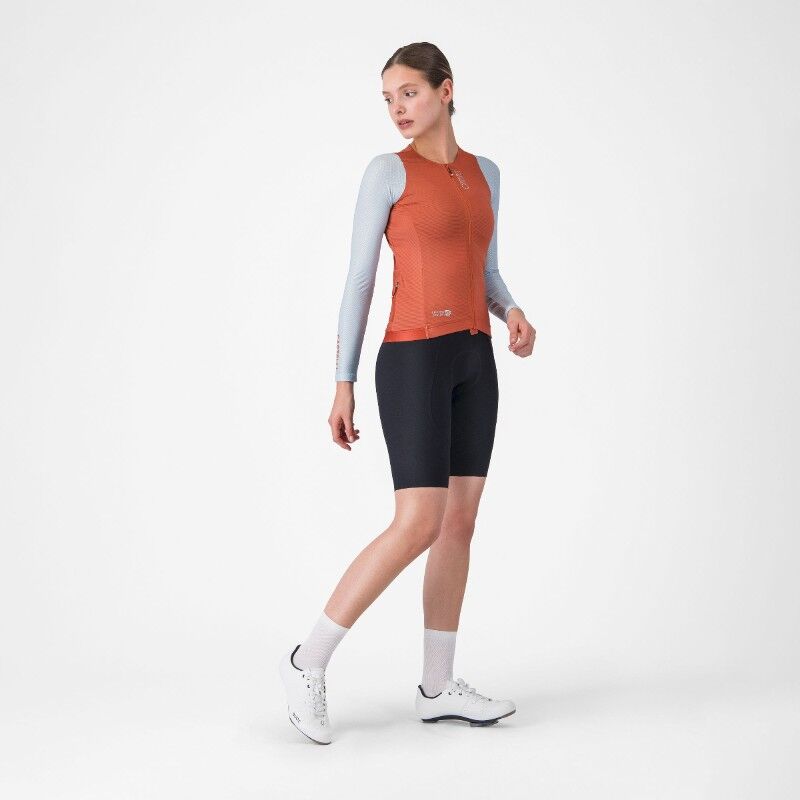 Castelli Corretto Long Sleeve Jersey - Radtrikot - Damen | Hardloop