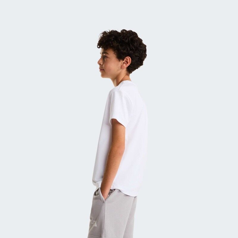 The North Face Liquid Logo Reg SS Tee - T-shirt enfant | Hardloop