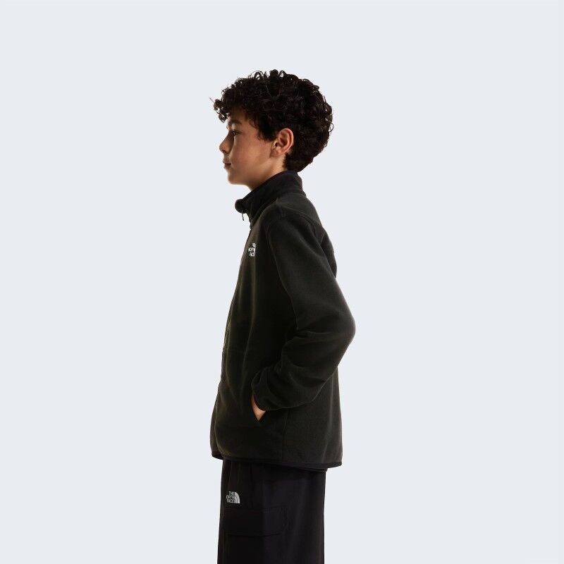 The North Face Teen Glacier FZ Zip In Jacket - Fleecejacke - Kind | Hardloop