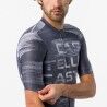 Castelli Stratus Logo Jersey - Cykeljersey - Herrer | Hardloop