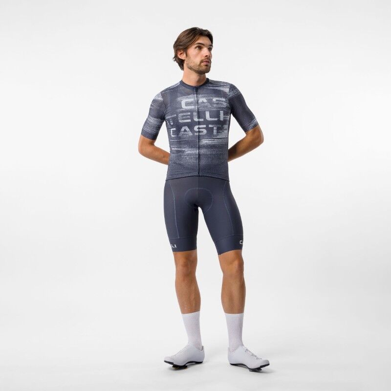 Castelli Stratus Logo Jersey - Pyöräilypusero - Miehet | Hardloop