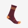 Deep Bordeaux / Vivid Orange