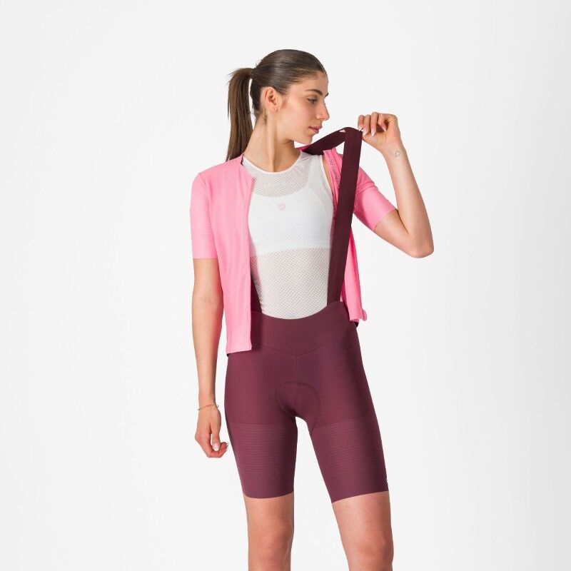 Premio Evo W DT Bibshort - Calções de ciclista mulher