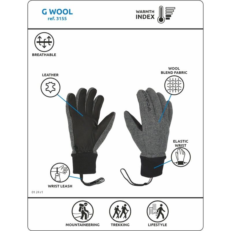 Camp G Wool - Handskar