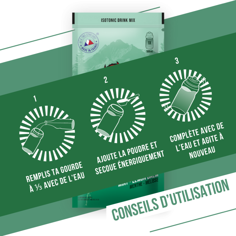 Baouw Menthe - Mélisse - Energy drink | Hardloop