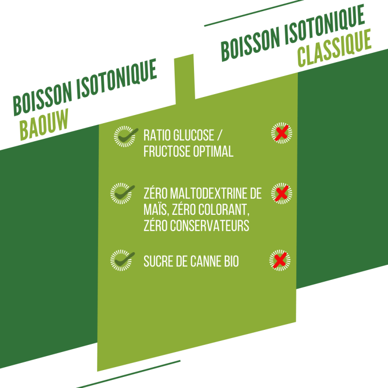 Baouw Citron - Fleur de sureau - Boisson énergétique | Hardloop