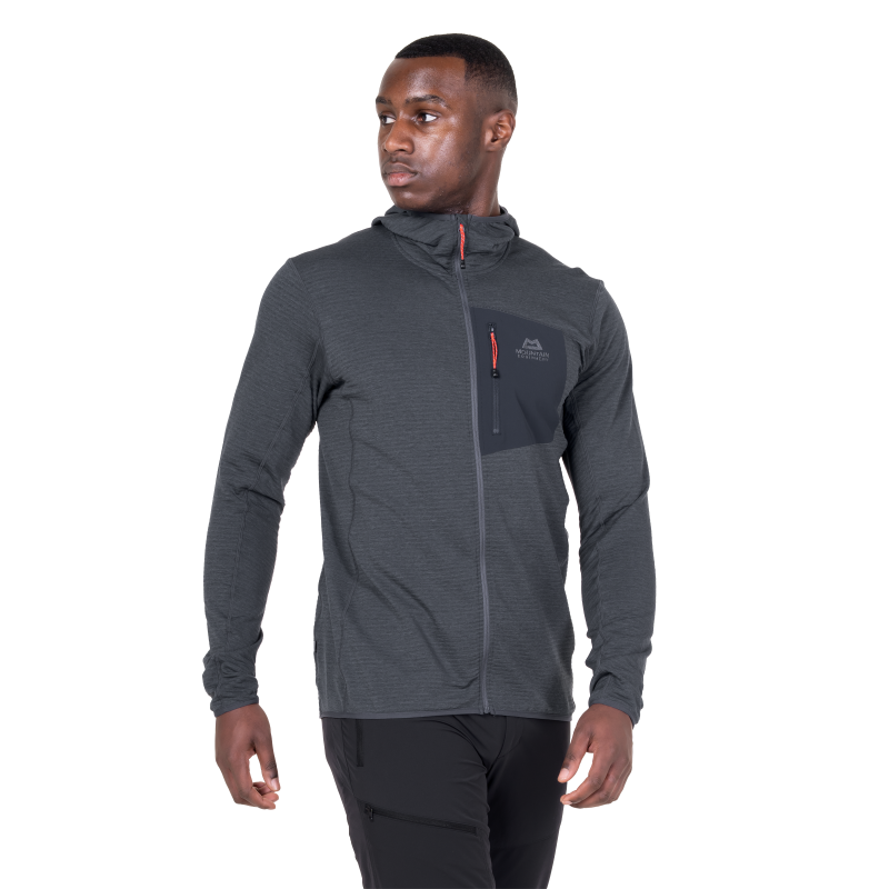 Lumiko Hooded Jacket - Fleecejakke - Herrer
