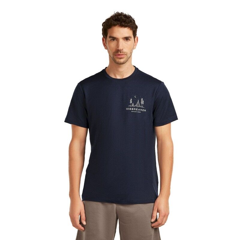 Merinos 150 Tech Lite SS Tee Peaceful Pass - Maglia merino - Uomo