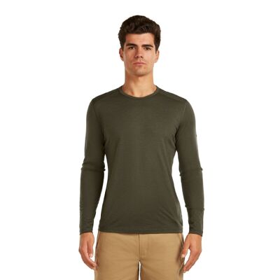 200 Oasis Long Sleeve Crewe - Sous-vêtement mérinos homme