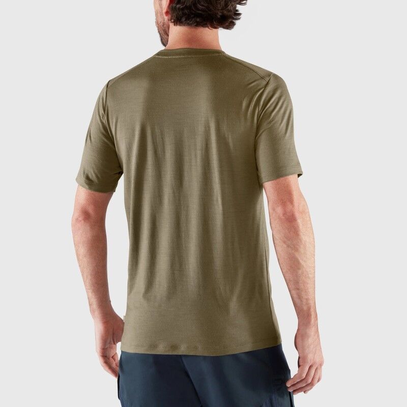 Fjällräven Abisko Wool SS - Merino-shirt - Herrer | Hardloop