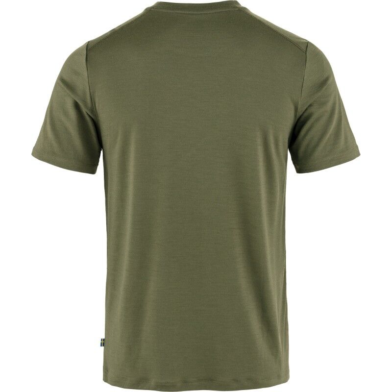 Fjällräven Abisko Wool SS - Merino-shirt - Herrer | Hardloop