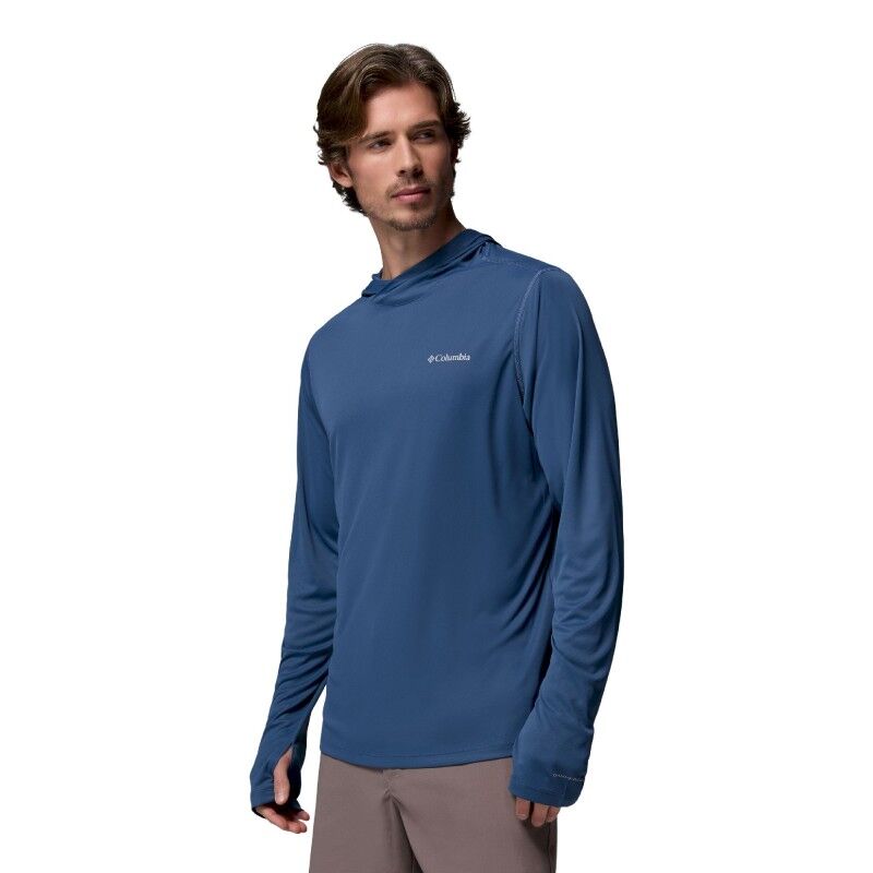 Columbia Zero Rules Light Hoodie Tee - Camiseta Anti UV homem | Hardloop
