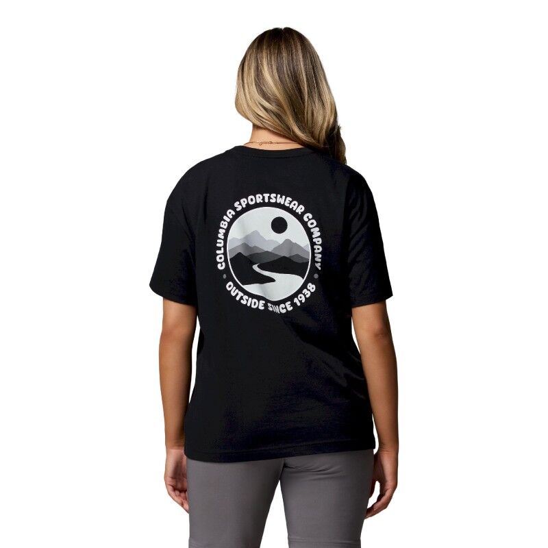 Columbia Rolling Bend Graphic Oversized Tee - T-shirt femme | Hardloop