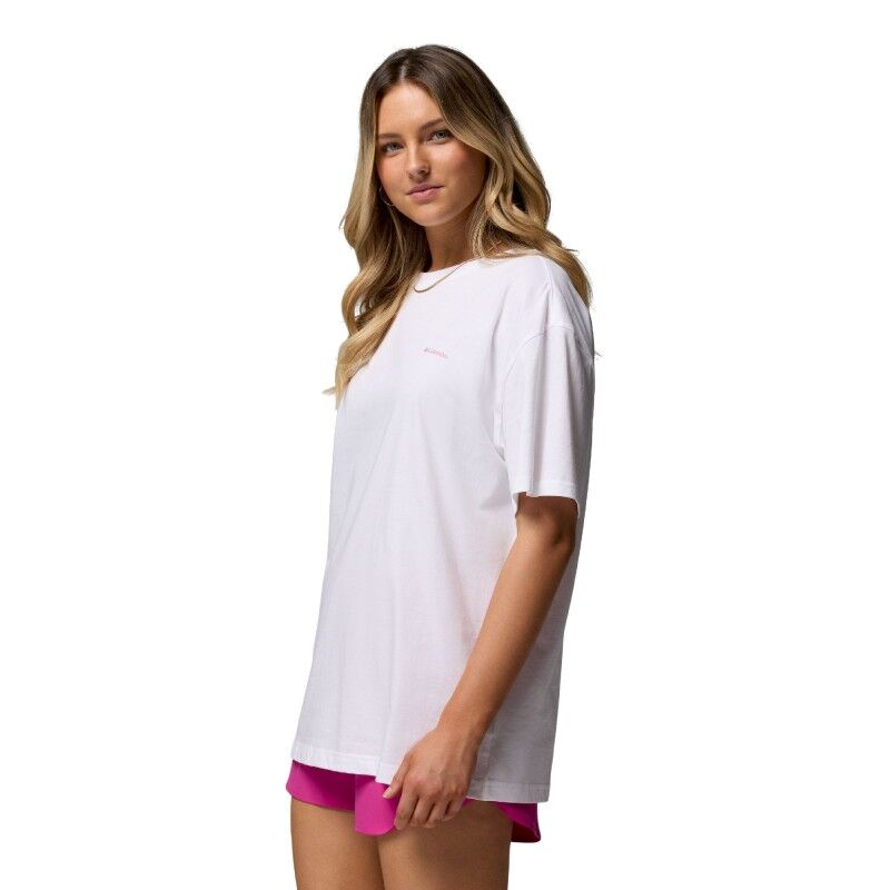 Columbia Rolling Bend Graphic Oversized Tee - T-shirt - Damer | Hardloop