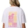 Columbia Rolling Bend Graphic Oversized Tee - T-shirt - Damer | Hardloop