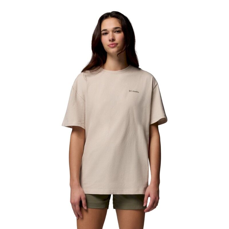 Rolling Bend Graphic Oversized Tee - T-shirt femme