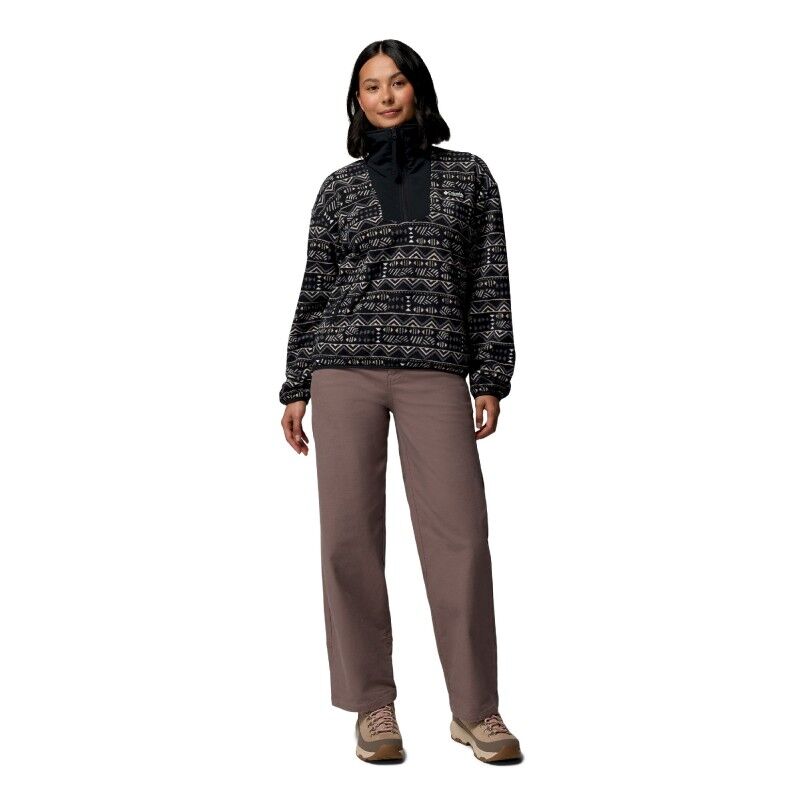 Columbia Sequoia Grove Printed Half Zip - Fleecejakke - Damer | Hardloop