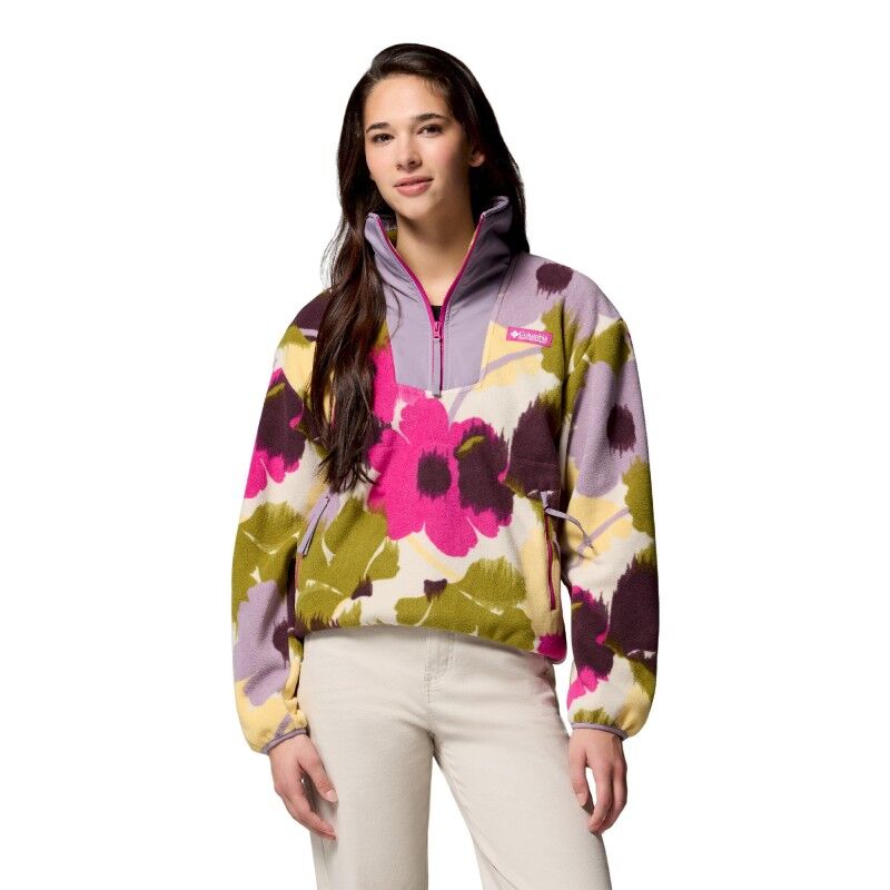 Sequoia Grove Printed Half Zip - Polar mulher