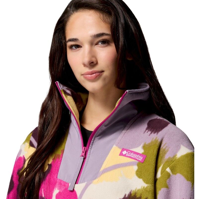 Columbia Sequoia Grove Printed Half Zip - Fleecejacke - Damen | Hardloop
