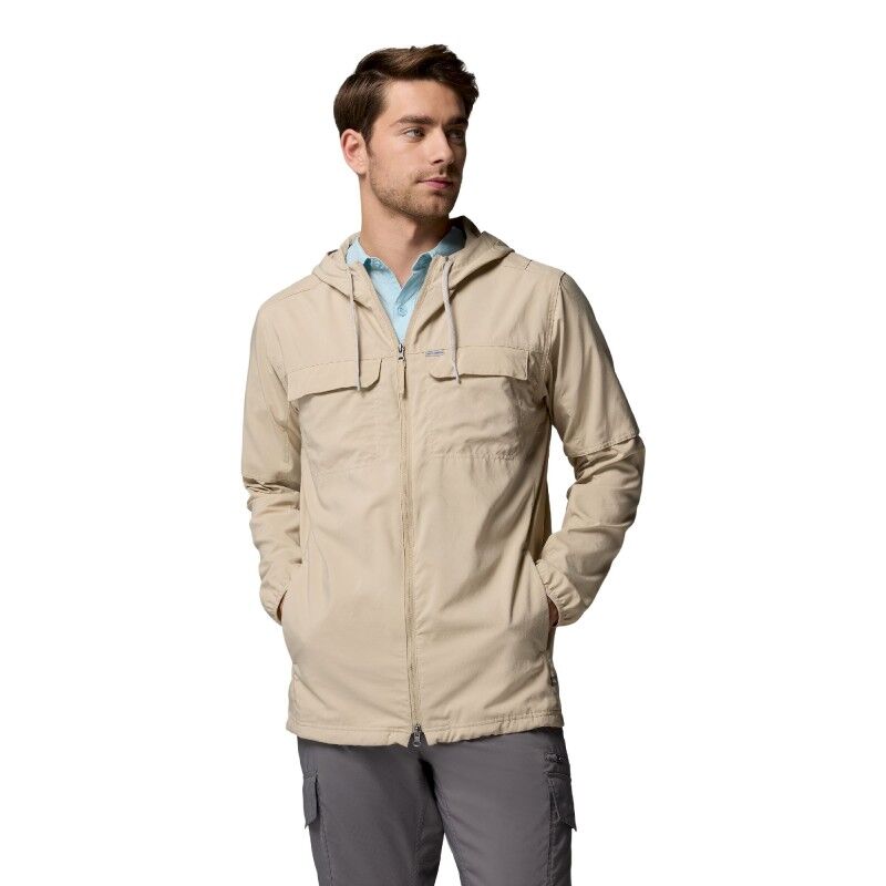 Skien Valley Hooded LS Shirt - Jacke - Herren